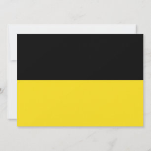 Flag of Baden Württemberg (German State) Card