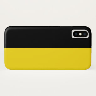 Flag of Baden Württemberg (German State) iPhone X Case