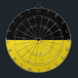 Flag of Baden Württemberg (German State) Dartboard<br><div class="desc">This design features the flag of Baden Württemberg, which is a state in southwest Germany, east of the Rhine, which forms the border with France. Baden-Württemberg is a parliamentary republic and partly sovereign, federated state which was formed in 1952 by a merger of the states of Württemberg-Baden, South Baden and...</div>