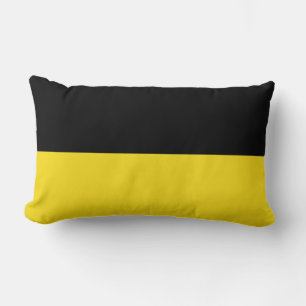 Flag of Baden Württemberg (German State) Lumbar Cushion