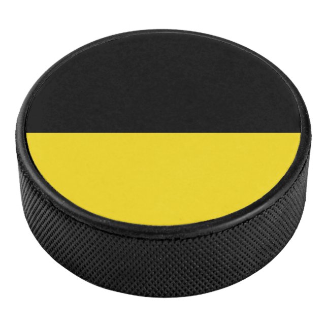 Flag of Baden-Württemberg Hockey Puck (3/4)