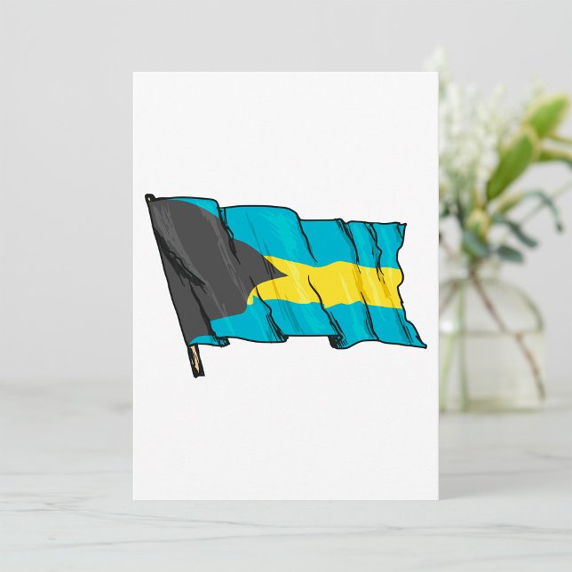 Flag Of Bahamas Invitation (Creator Uploaded)