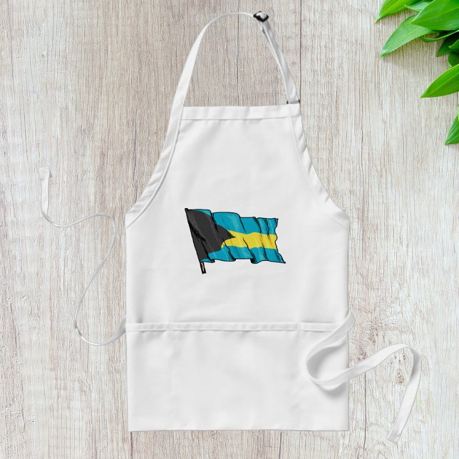 Flag Of Bahamas Standard Apron (Creator Uploaded)
