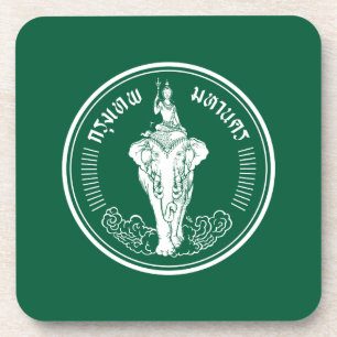 Flag of Bangkok, Thailand Coaster