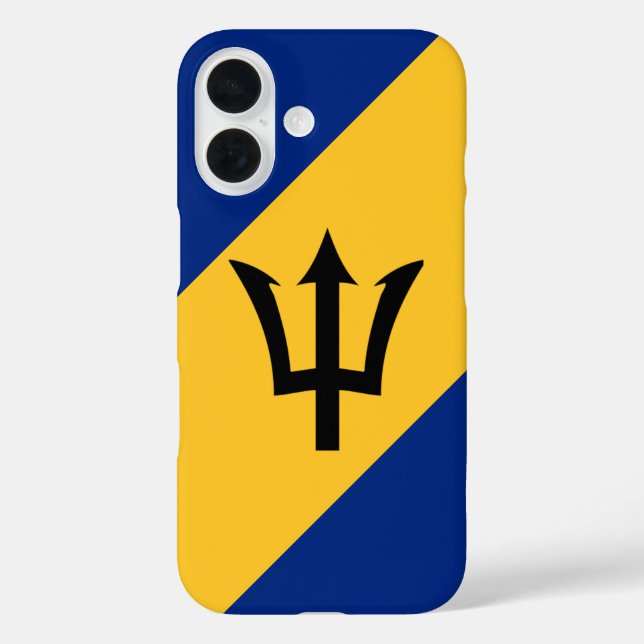 Flag of Barbados Case-Mate iPhone Case (Back)