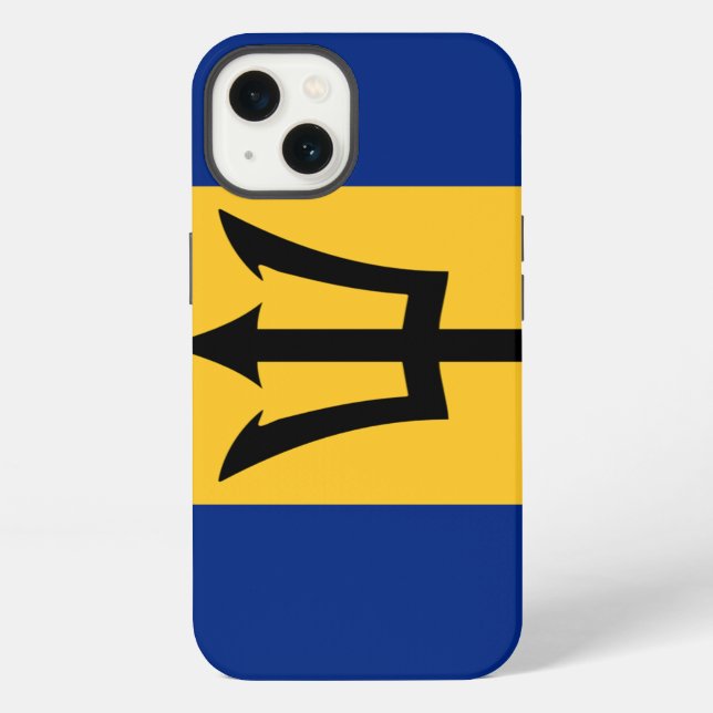 Flag of Barbados iPhone Case (Back)