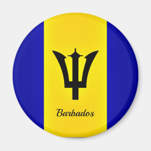 Flag of Barbados Magnet