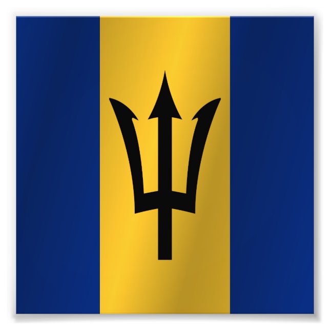 Flag of Barbados Photo Print (Front)