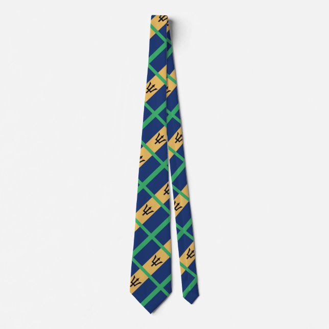 Flag of Barbados Tie (Front)