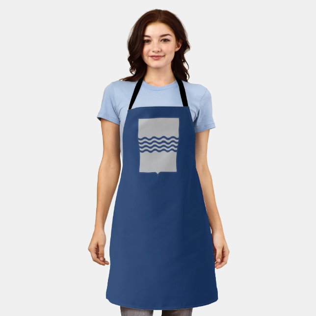Flag of Basilicata (Italy)   Apron (Worn)