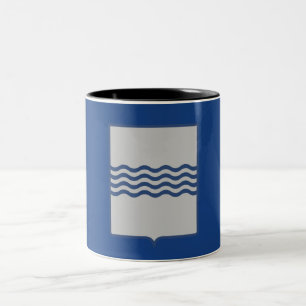 Flag of Basilicata (Italy) Two-Tone Coffee Mug