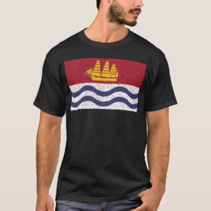 Flag of Bath city Maine State friend T-Shirt