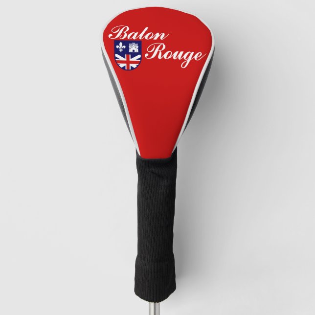 Flag of Baton Rouge, Louisiana Golf Head Cover (Front)