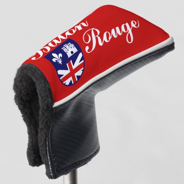 Flag of Baton Rouge, Louisiana Golf Head Cover (3/4 Front)