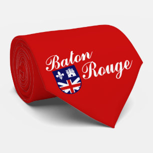 Flag of Baton Rouge (Louisiana) Tie