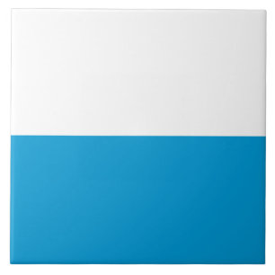 Flag of Bavaria (German State) Ceramic Tile