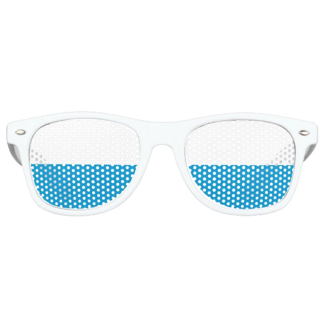 Flag of Bavaria Retro Sunglasses (Front)