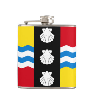 Flag of Bedfordshire Hip Flask
