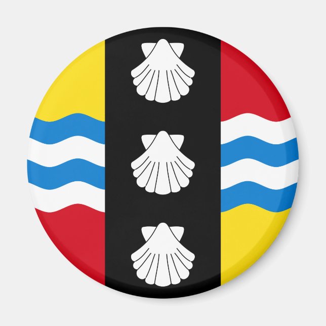 Flag of Bedfordshire Magnet (Front)
