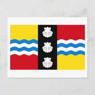 Flag of Bedfordshire Postcard