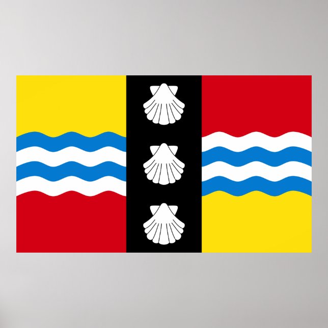 Flag of Bedfordshire Poster (Front)