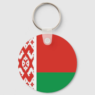 Flag of  Belarus Key Ring