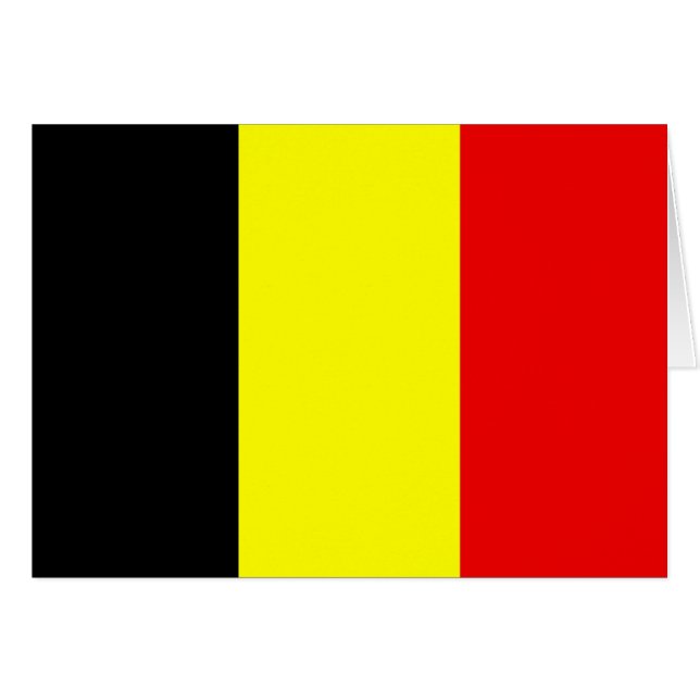 Flag of Belgium (Front Horizontal)
