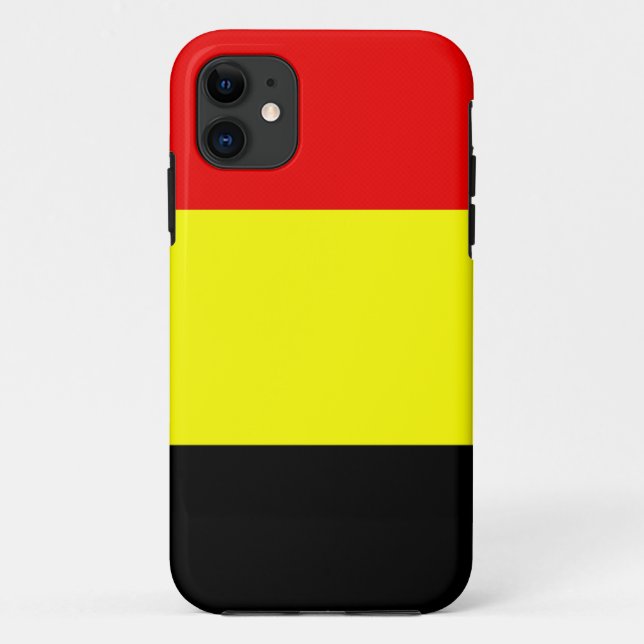 Flag of Belgium Case-Mate iPhone Case (Back)
