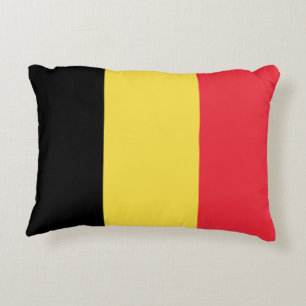 Flag of Belgium custom design Decorative Cushion