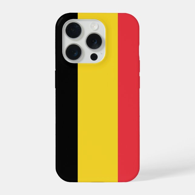 Flag of Belgium iPhone Case (Back)