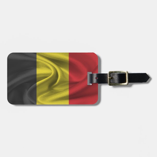 Flag Of Belgium Luggage Tag (Front Horizontal)