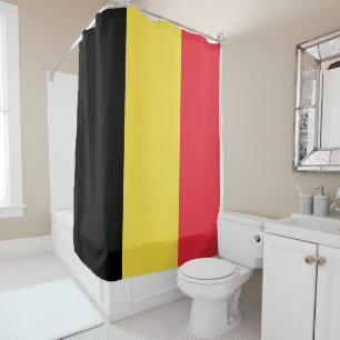 Flag of Belgium Shower Curtain