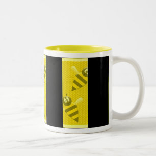 Flag Of Belgium Striped Bees Mug