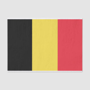 Flag of Belgium Tissue Paper