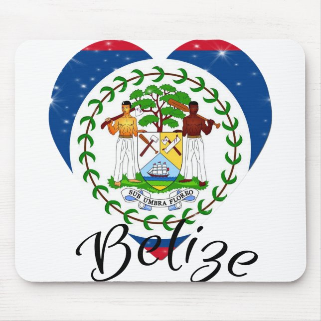 Flag Of Belise - Mouse Pad (Front)