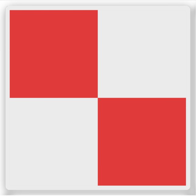 Flag of Belp & Seftigen district, Switzerland (Front)