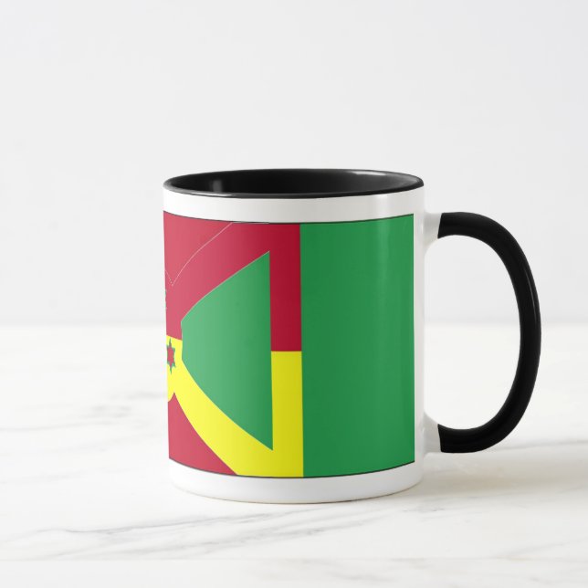Flag of Benin and Burundi Mug (Right)