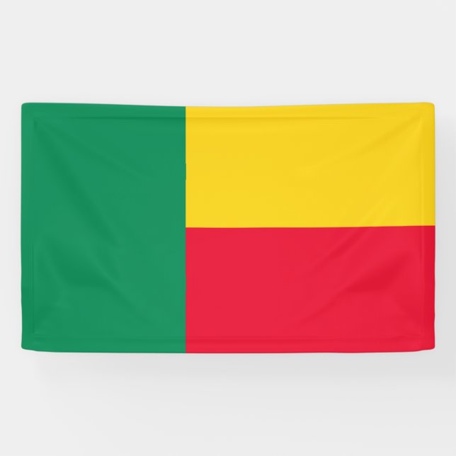 Flag of Benin Banner (Horizontal)