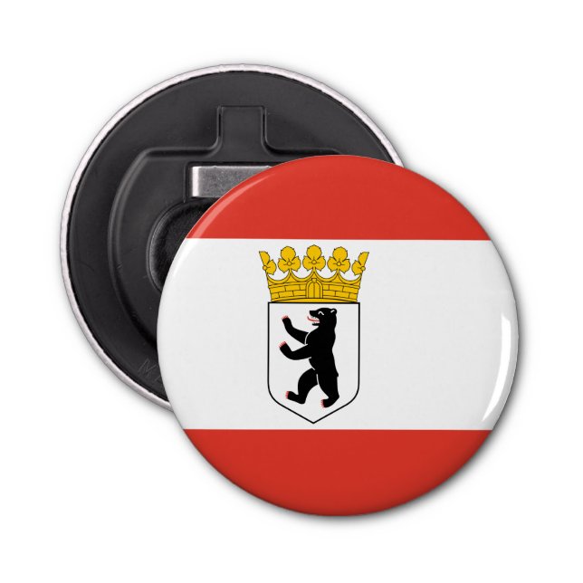 Flag of Berlin Bottle Opener (Front)