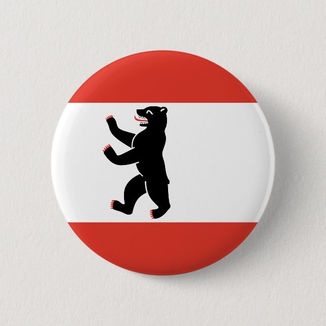 Flag of Berlin Button (Front)