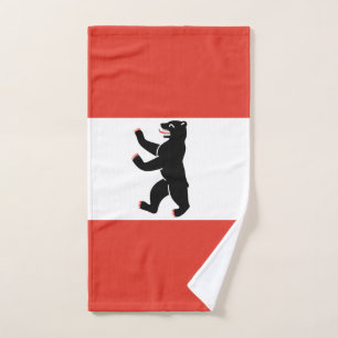 Flag of Berlin Hand Towel