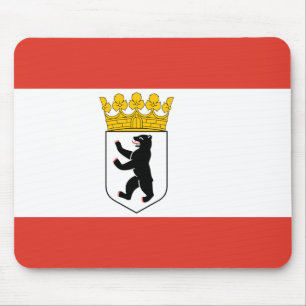 Flag of Berlin Mouse Pad