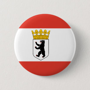Flag of Berlin Pinback Button