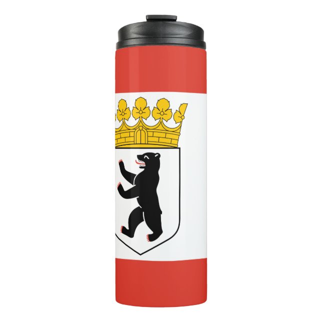 Flag of Berlin Thermal Tumbler (Front)