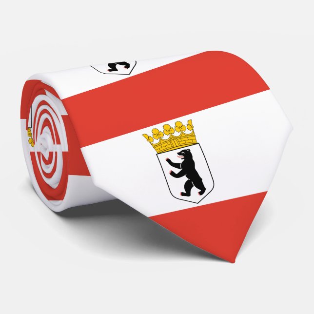 Flag of Berlin Tie (Rolled)