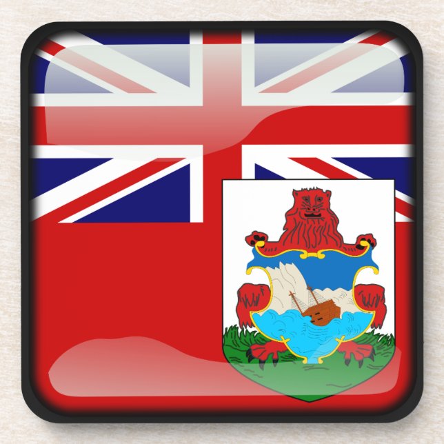 Flag of Bermuda Coaster (Front)