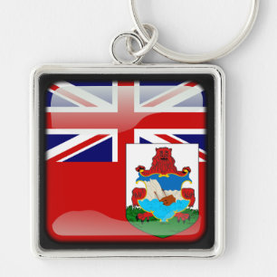 Flag of Bermuda Key Ring