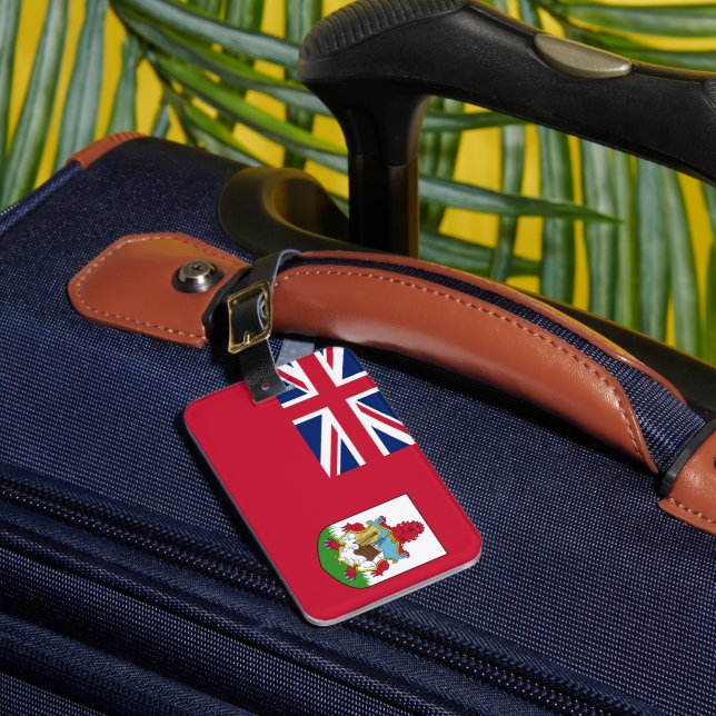 Flag of Bermuda Luggage Tag (Front Insitu 1)