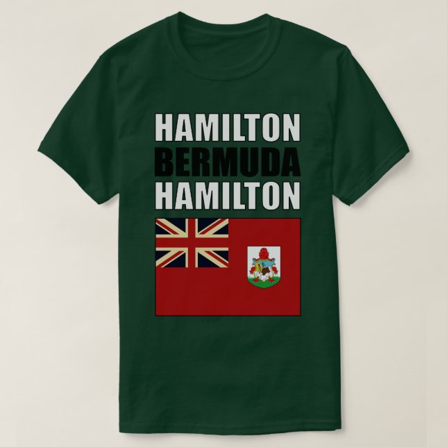 Flag of Bermuda T-Shirt (Design Front)