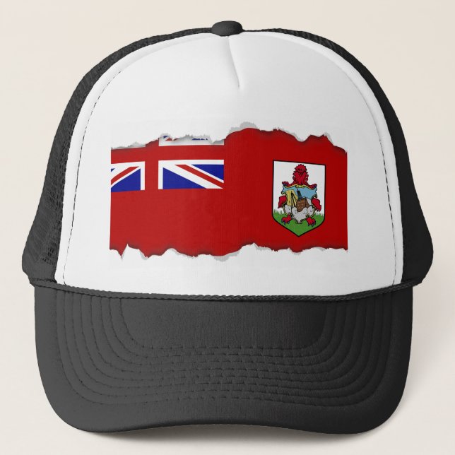 Flag of Bermuda Trucker Hat (Front)